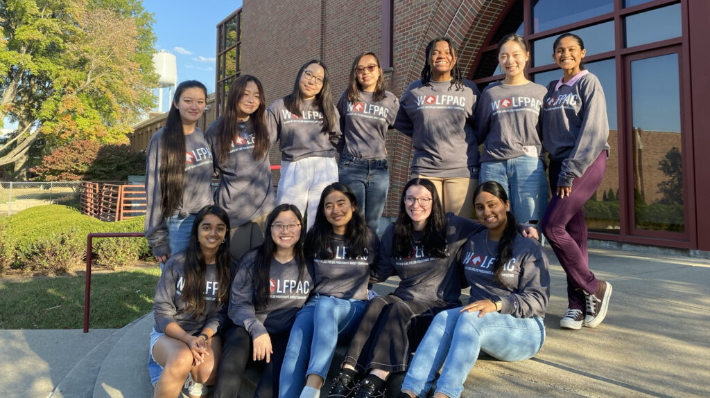 Photo of the Rose-Hulman Institute of Technology student-led computing group, WOLFPAC.